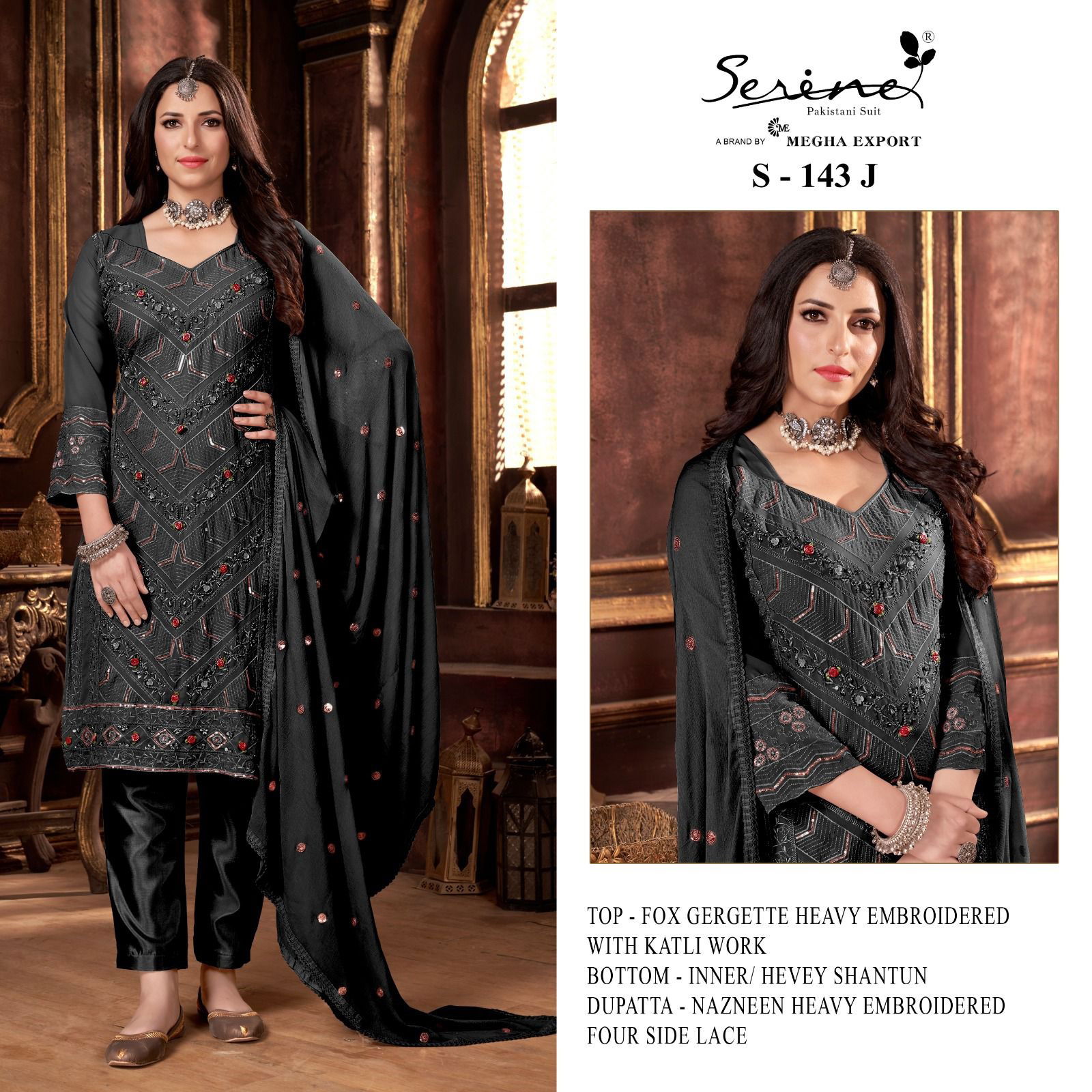 Serine S 143 I And J Pakistani Suit Catalog
